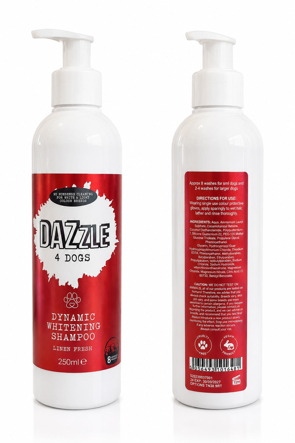DAZZLE Dynamic Whitening Shampoo 250ml