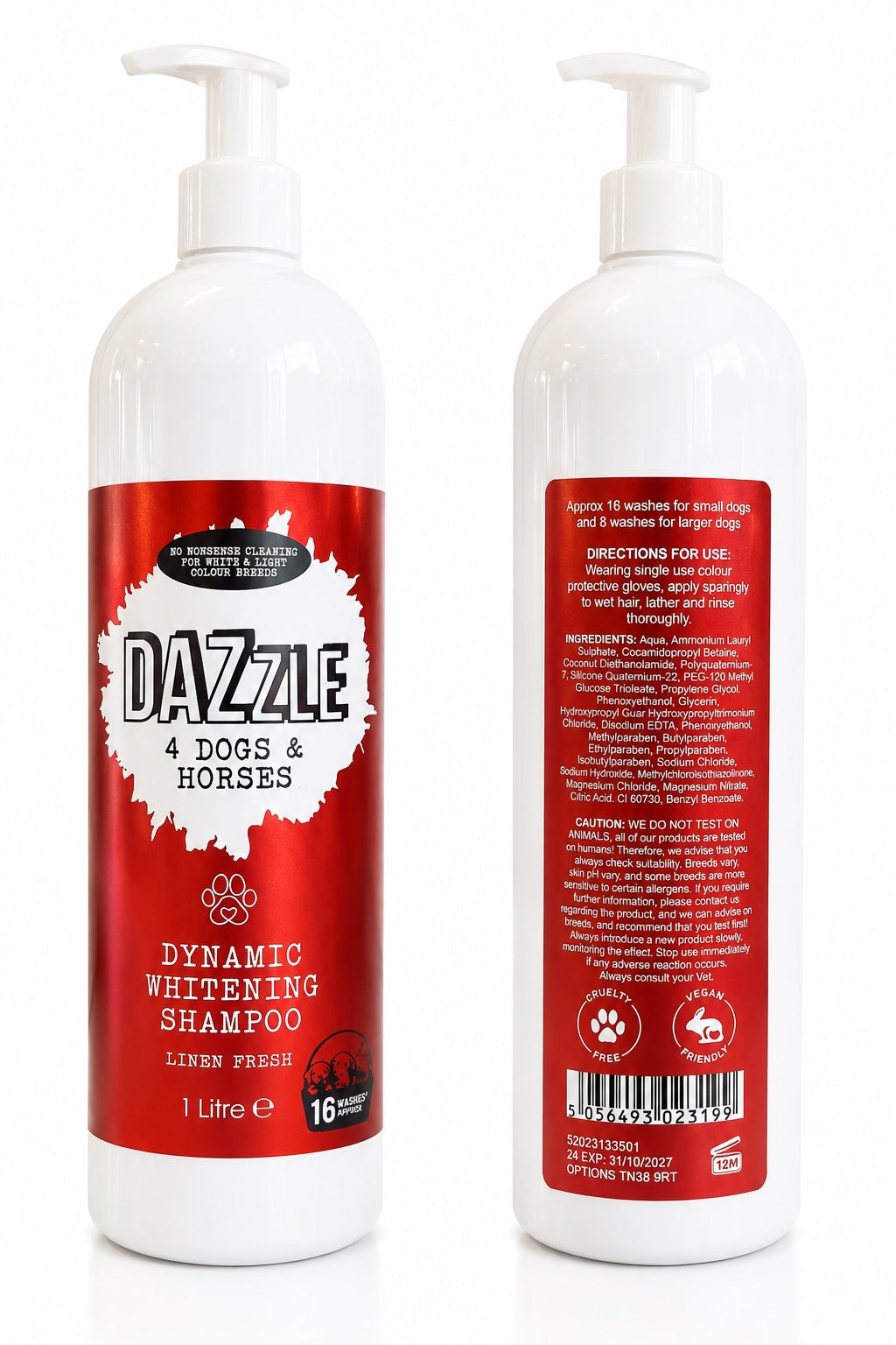 DAZZLE Dynamic Whitening Shampoo 1 Litre